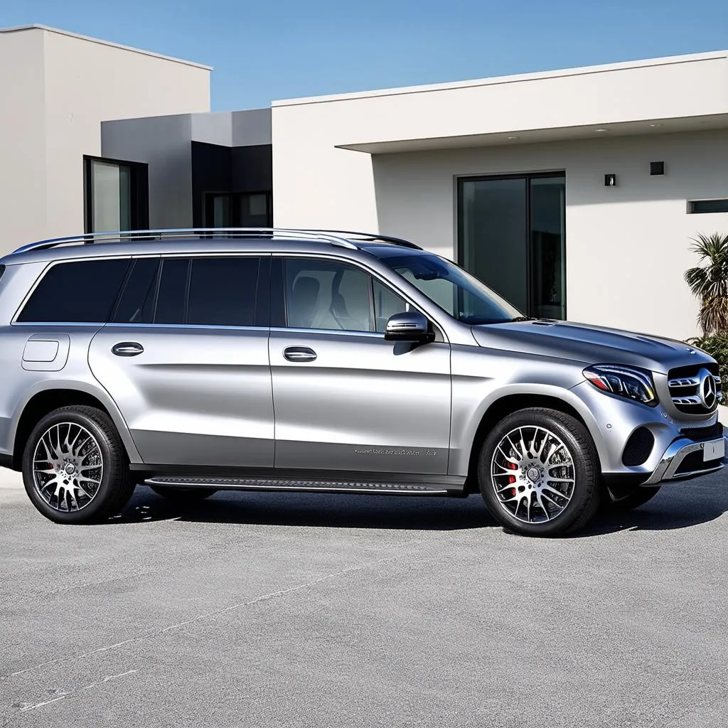 Modern Mercedes GLS