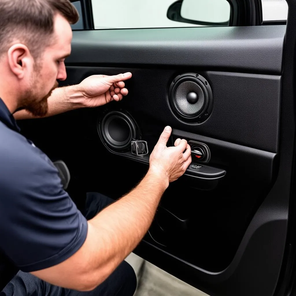 Car Speaker Installation