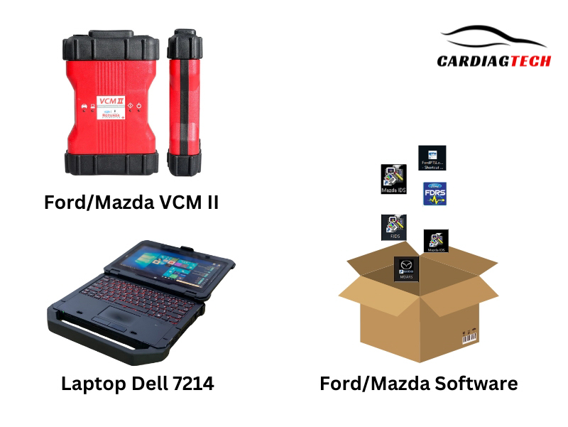 Ford/Mazda software package & diagnostic device