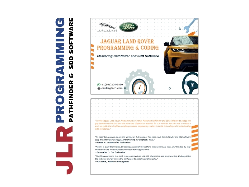 Jaguar Land Rover Programming & Coding Guidebook