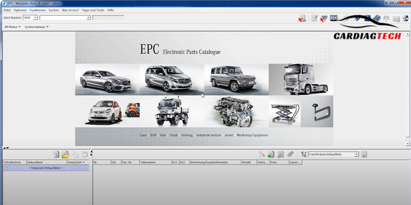 mercedes epc software version 8/2023 