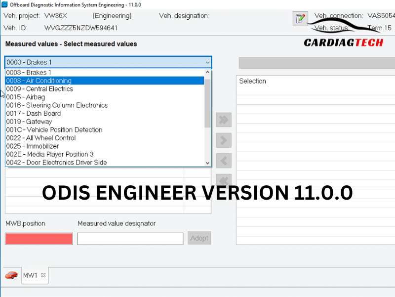 ODIS Engineer Software Version 11.0.0 For Car Models Up To 2021