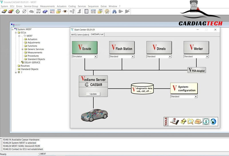 Vediamo Mercedes Coding ECU Boot