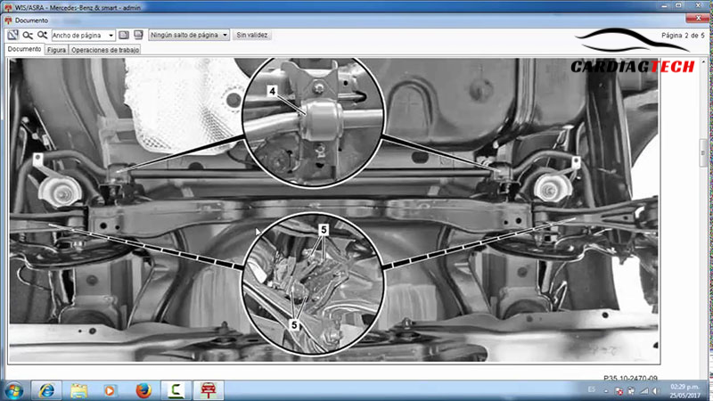 Wis/asra diagnostic software