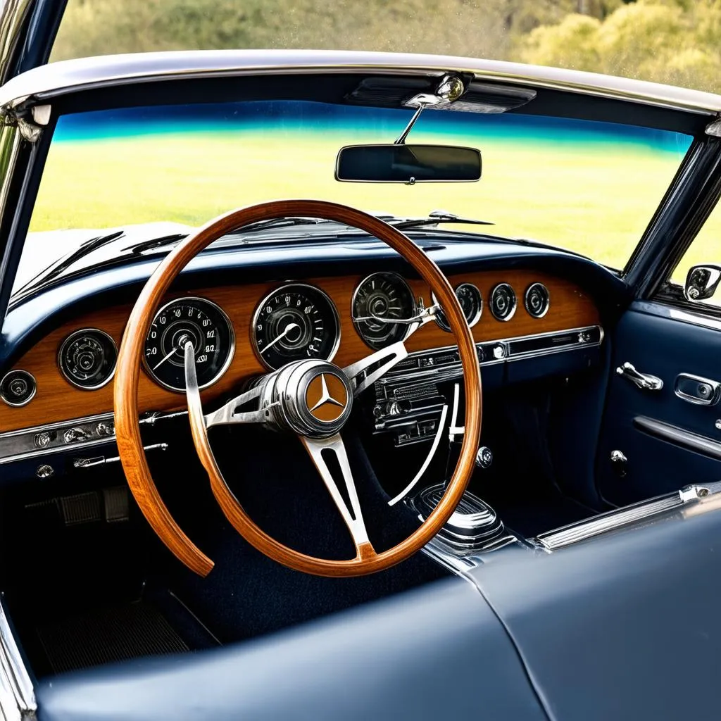 Classic Car Dashboard