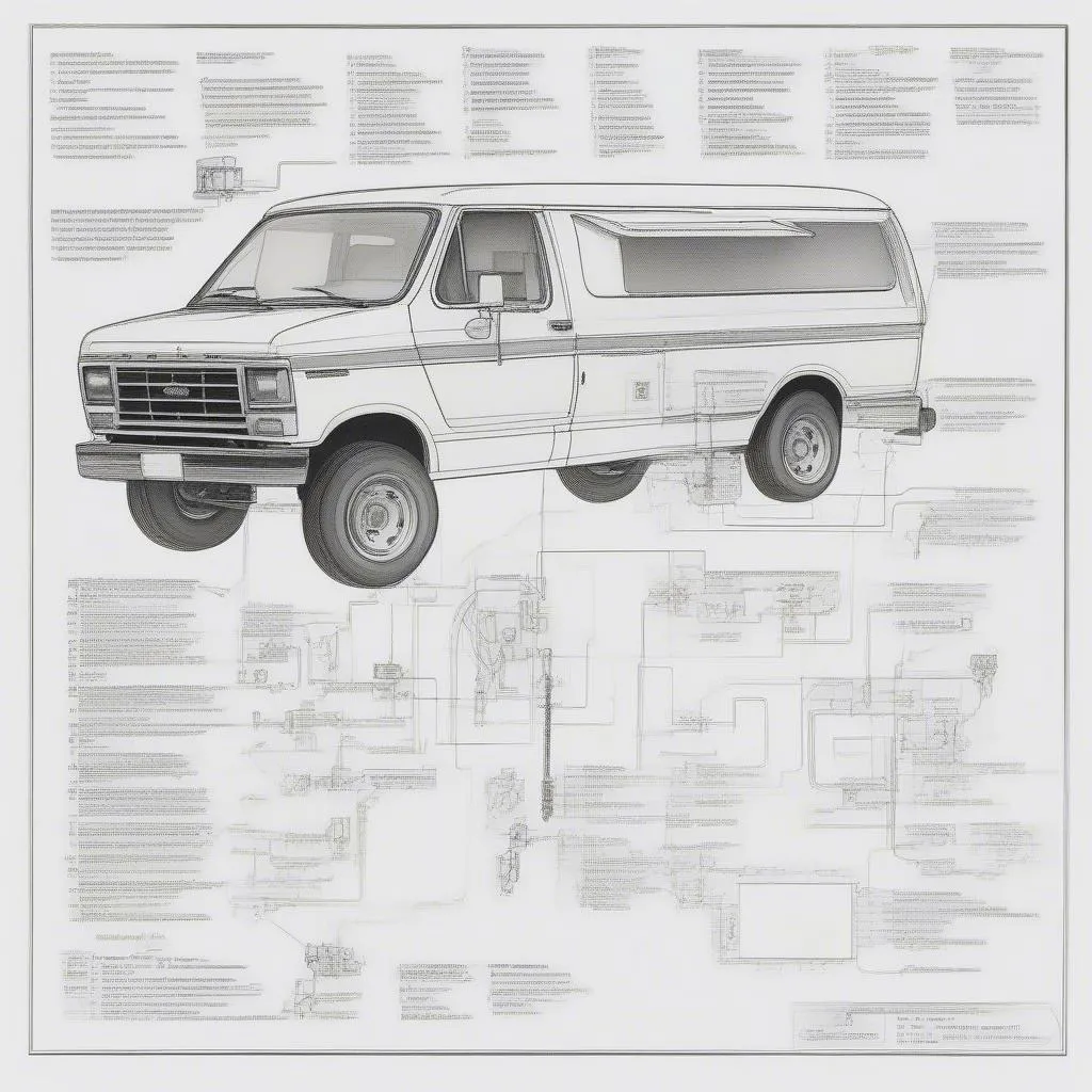 1985 Ford Econoline Anti-theft Wiring Diagram