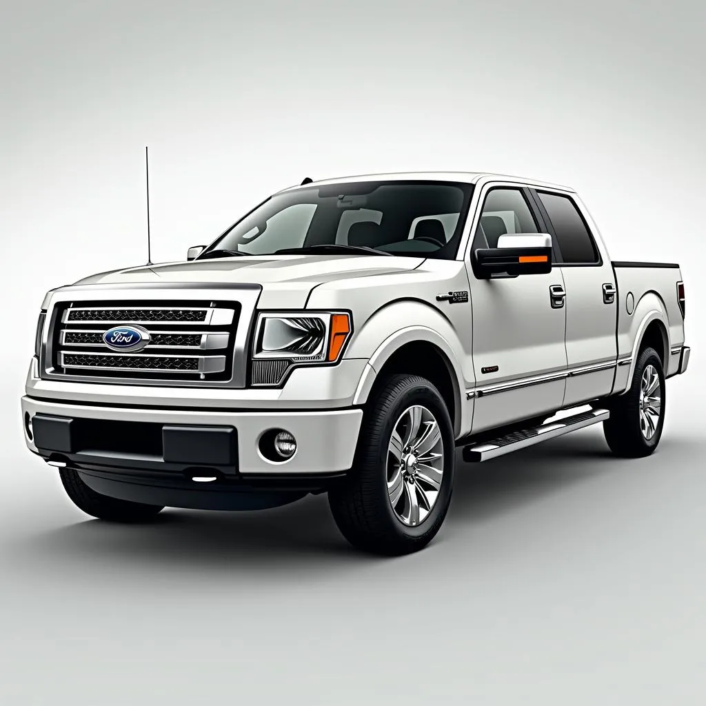 2014 Ford F-150 Platinum exterior view