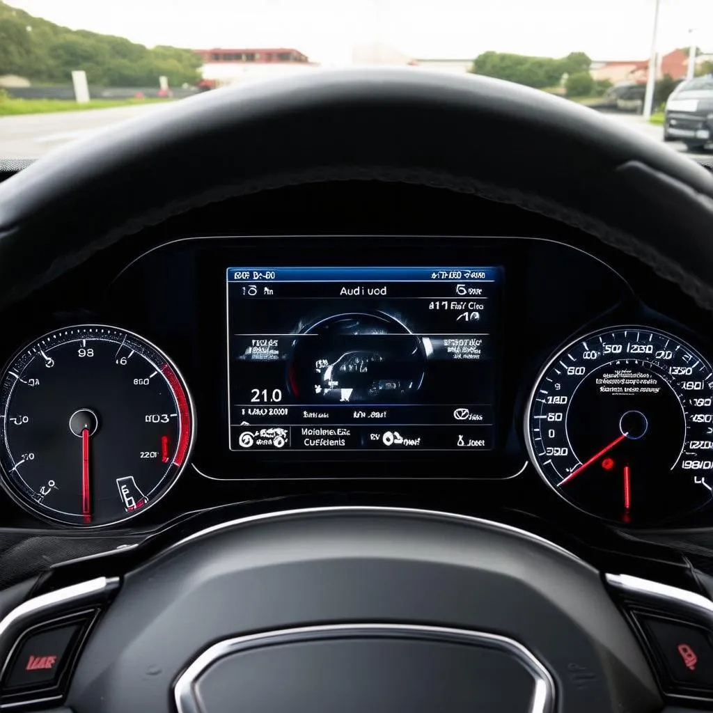 Audi A6 C6 Dashboard Display