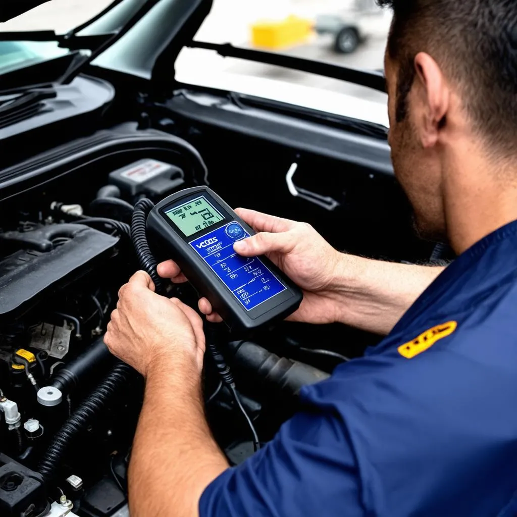 VCDS Scanner in Use