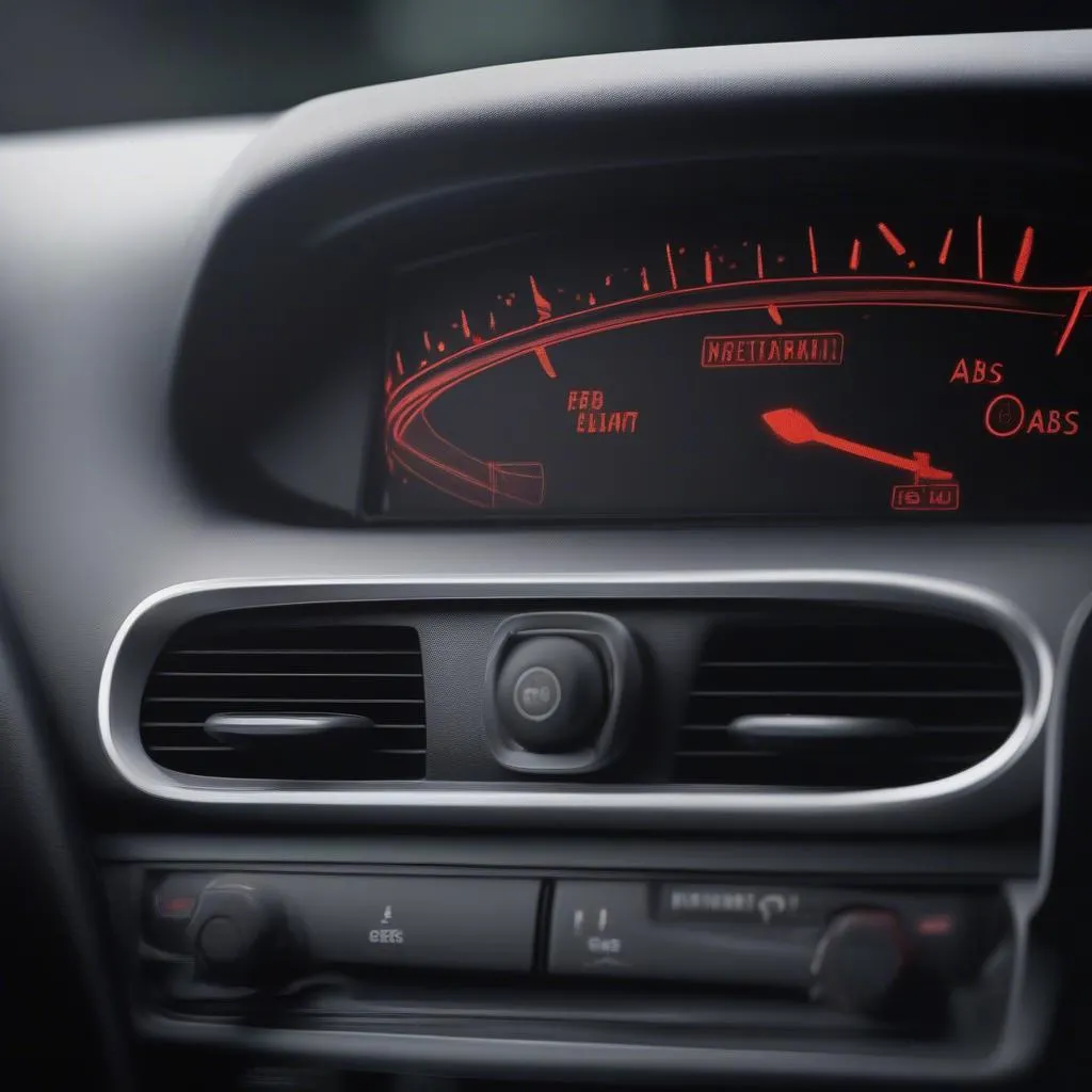 ABS Warning Light on Dashboard