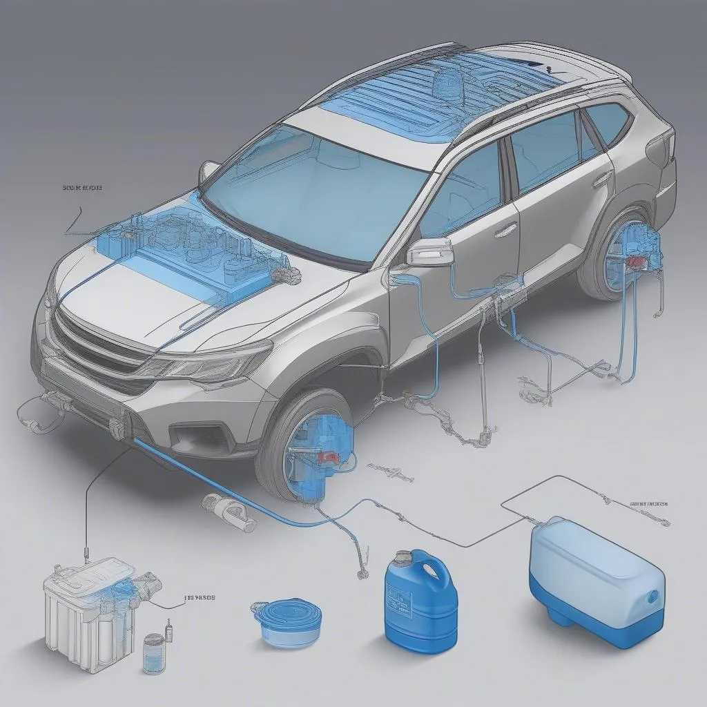 AdBlue System in Car