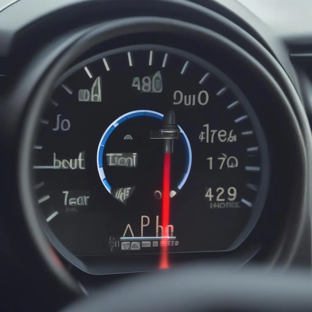 AdBlue Warning Light on Dashboard