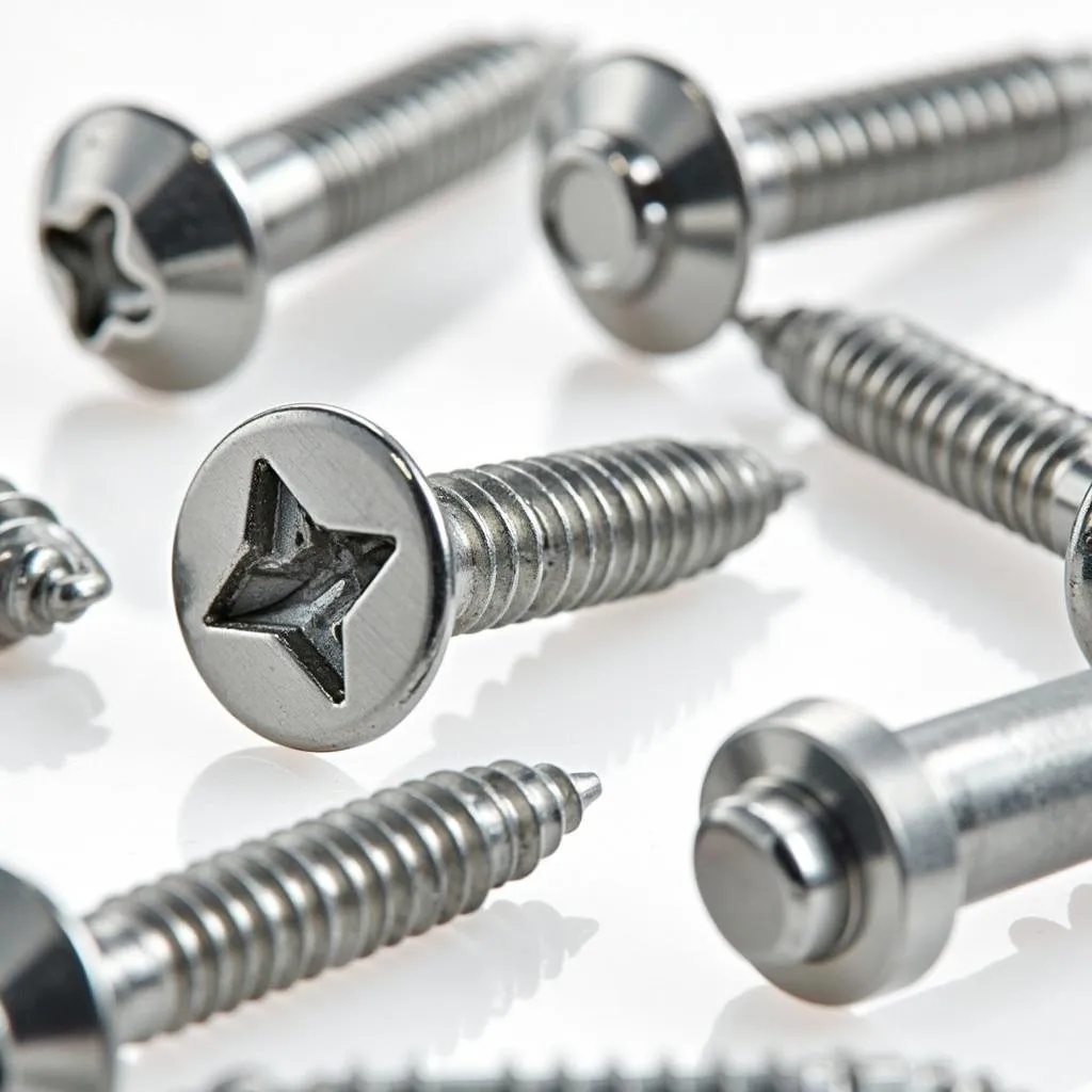 Types of Anti-theft License Plate Screws