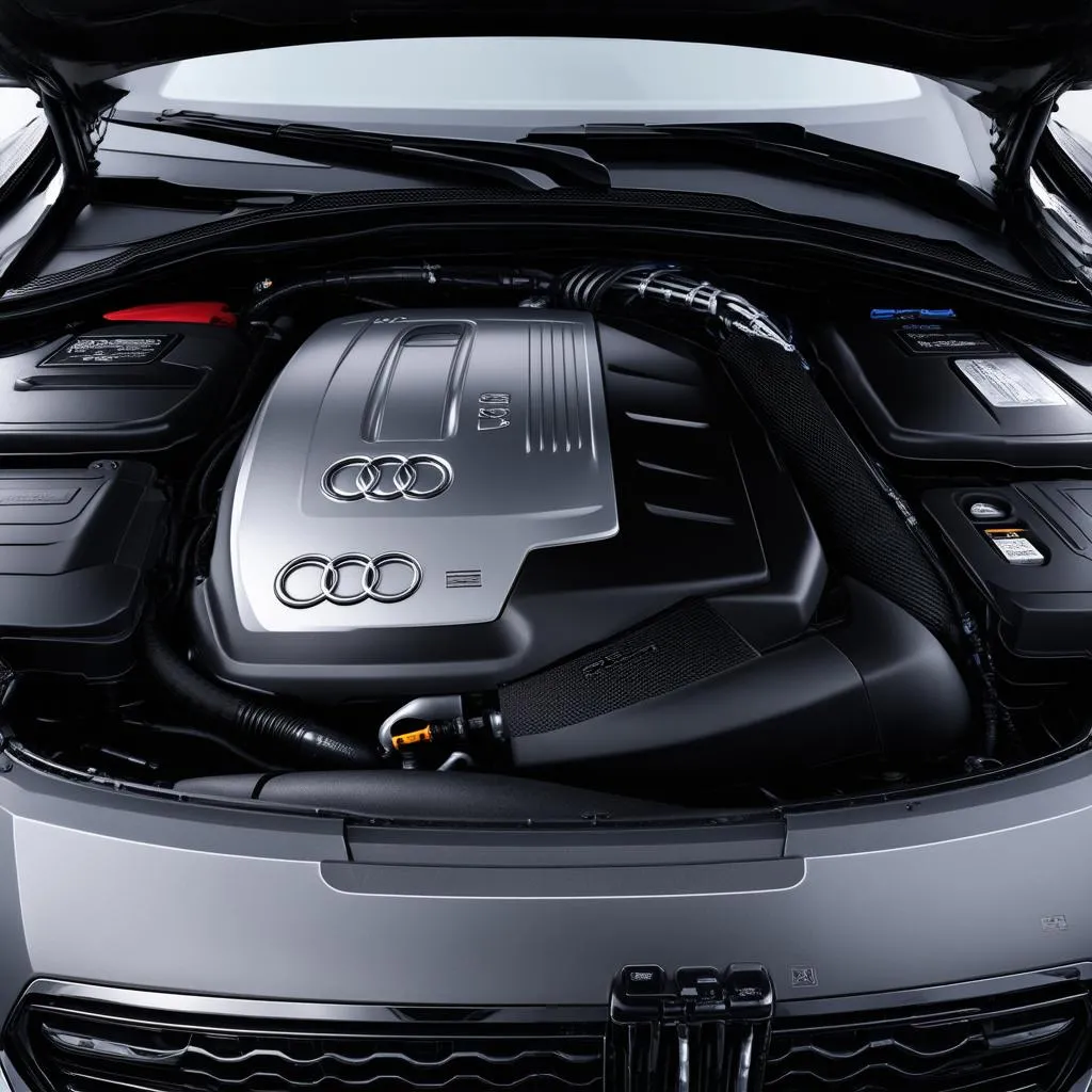 Audi Engine Bay