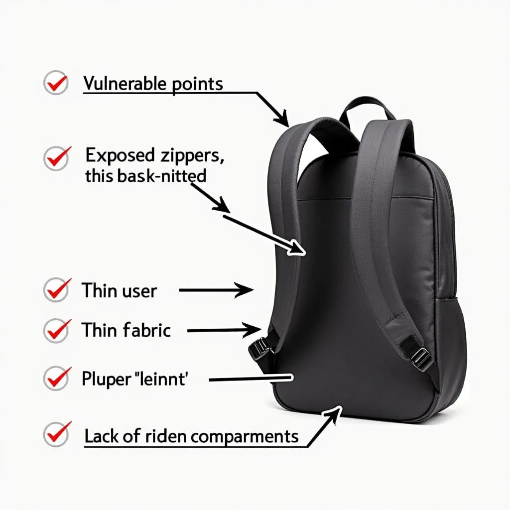 Common Backpack Weaknesses