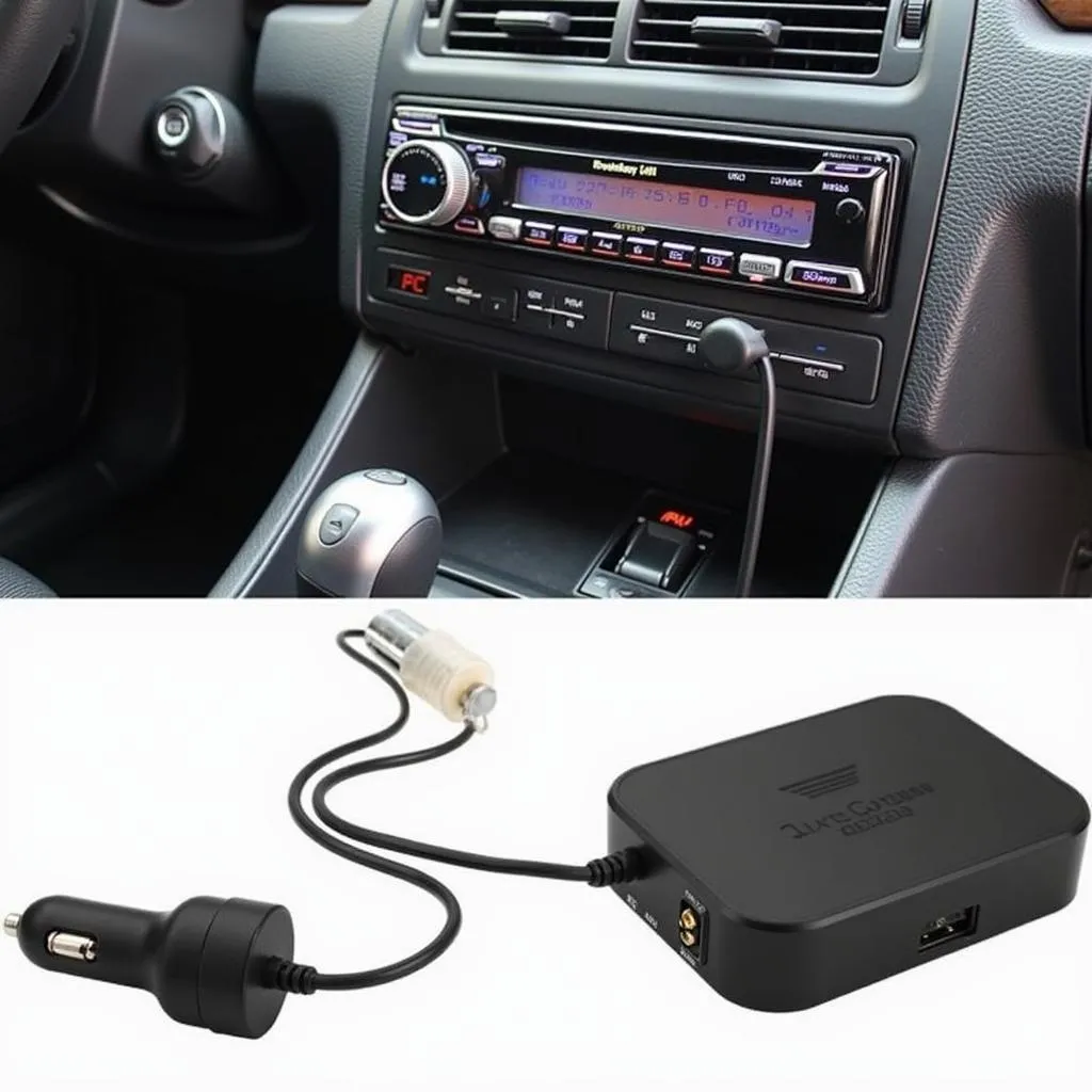 Bluetooth car radio adapter