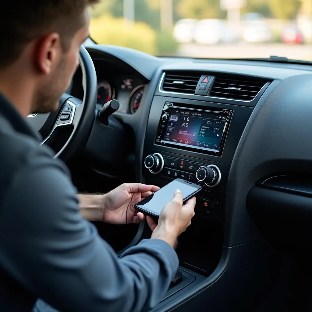 Installing a Bluetooth car radio