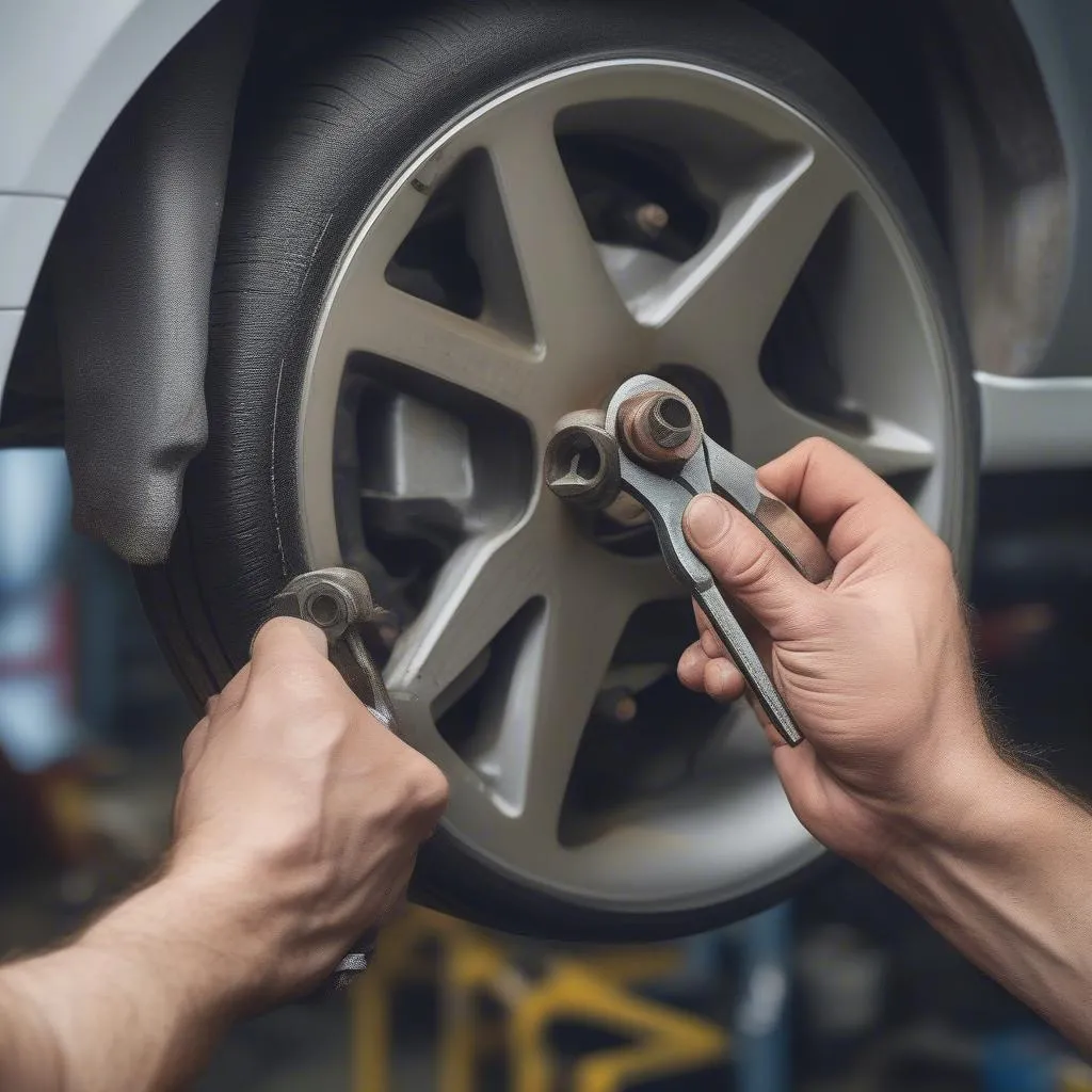 Replacing Brake Caliper