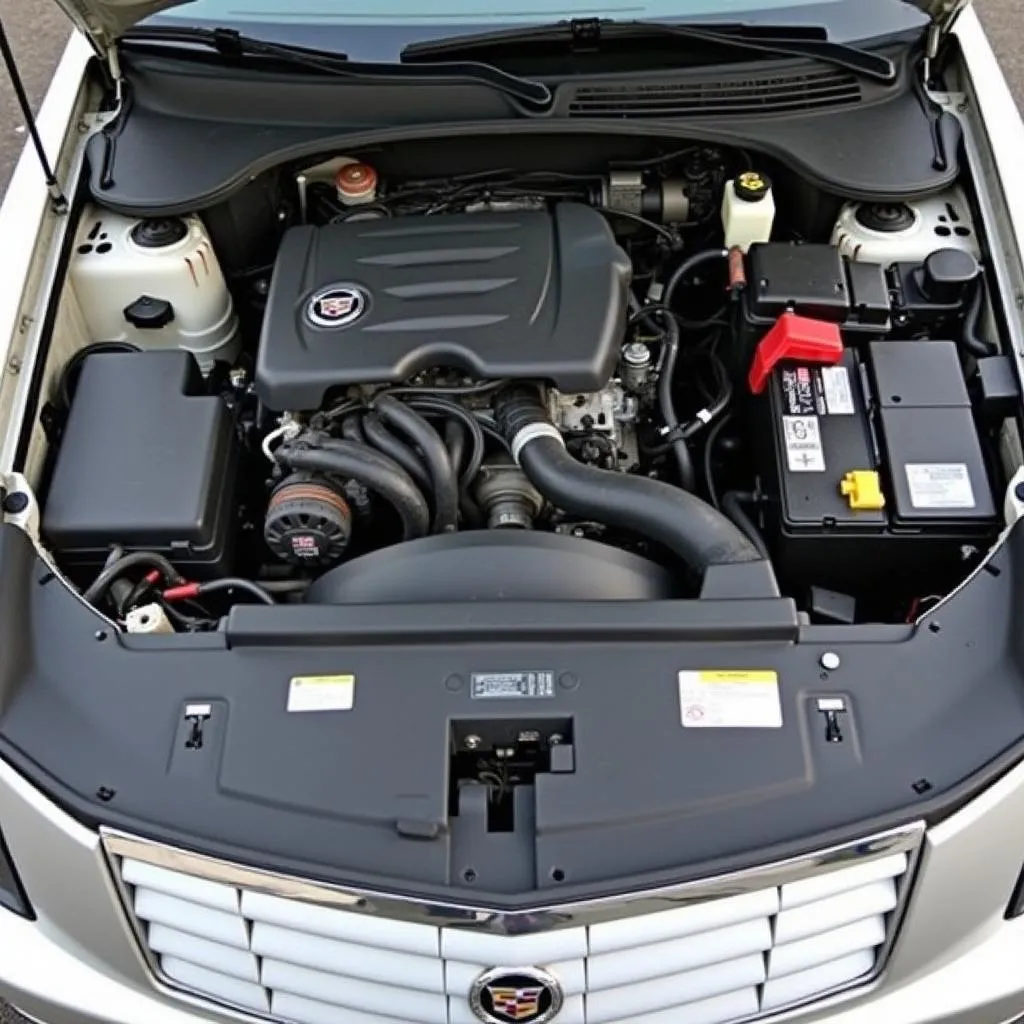 Cadillac CTS Engine Bay