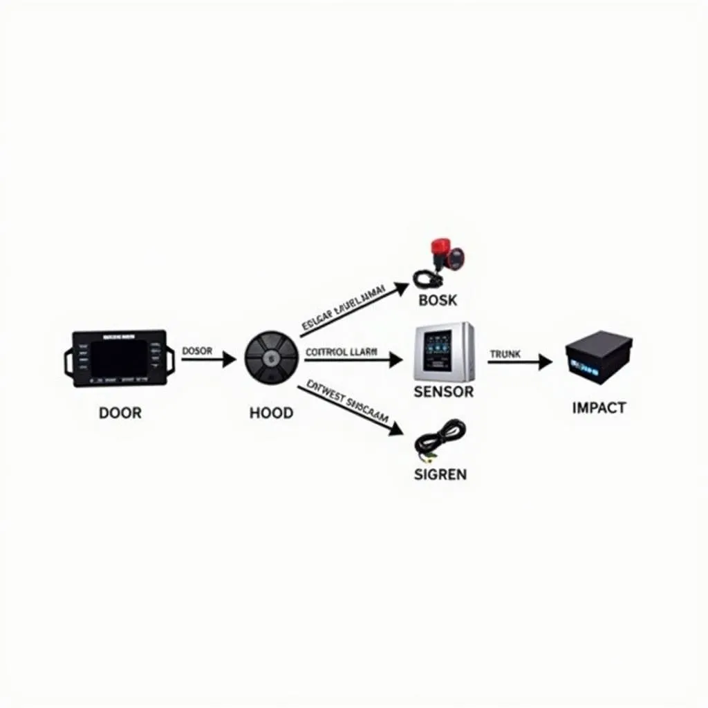 Components of a Car Alarm System