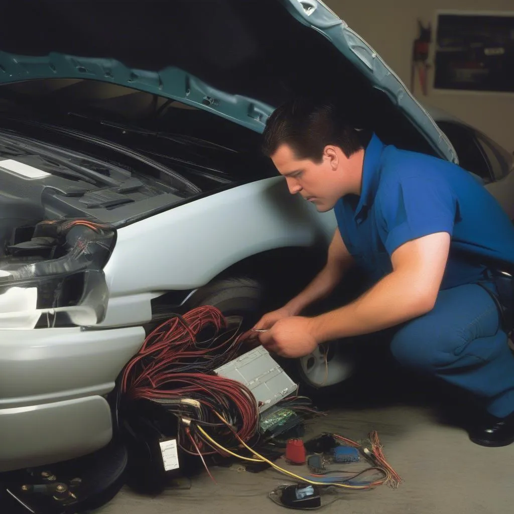 Installing a Car Alarm in a 1994 Ford Mustang Cobra