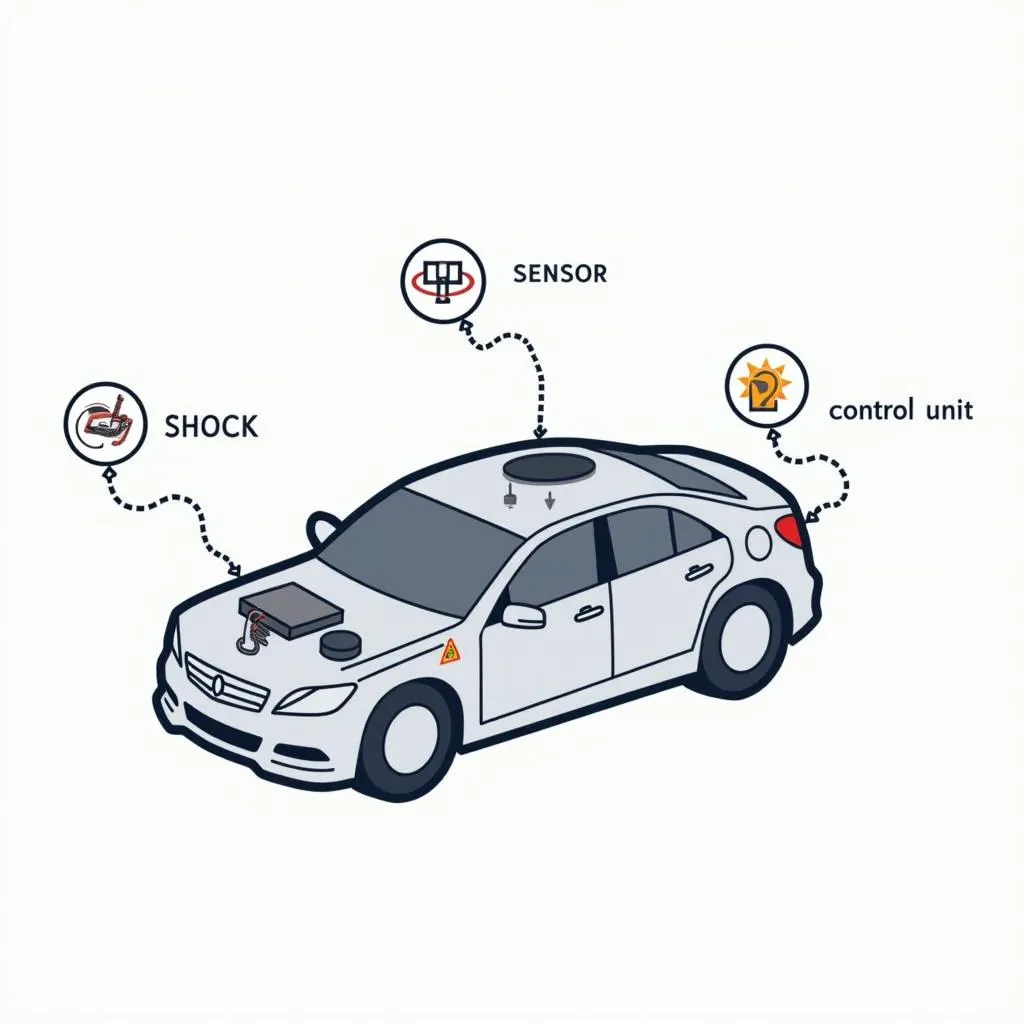 Car Alarm System Components