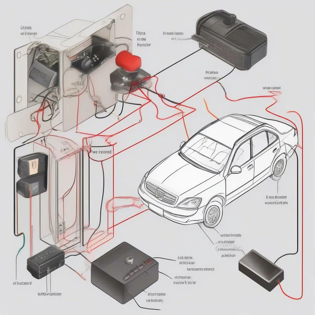 Car Alarm Wiring Diagram