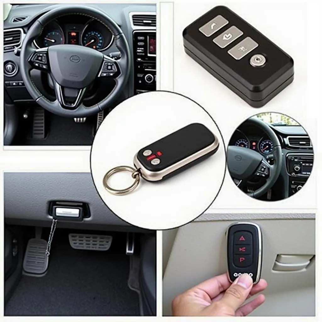 Various car anti-theft devices