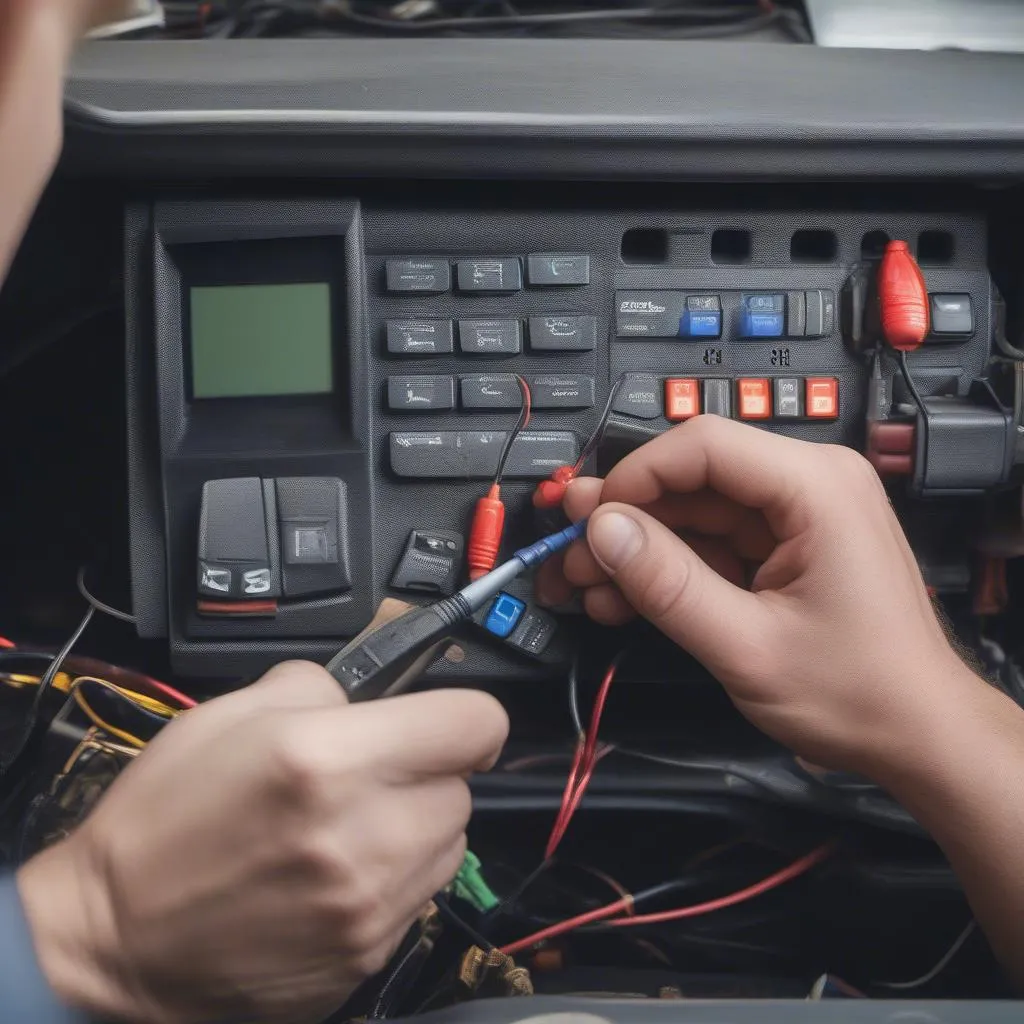 Car Anti-theft System Installation