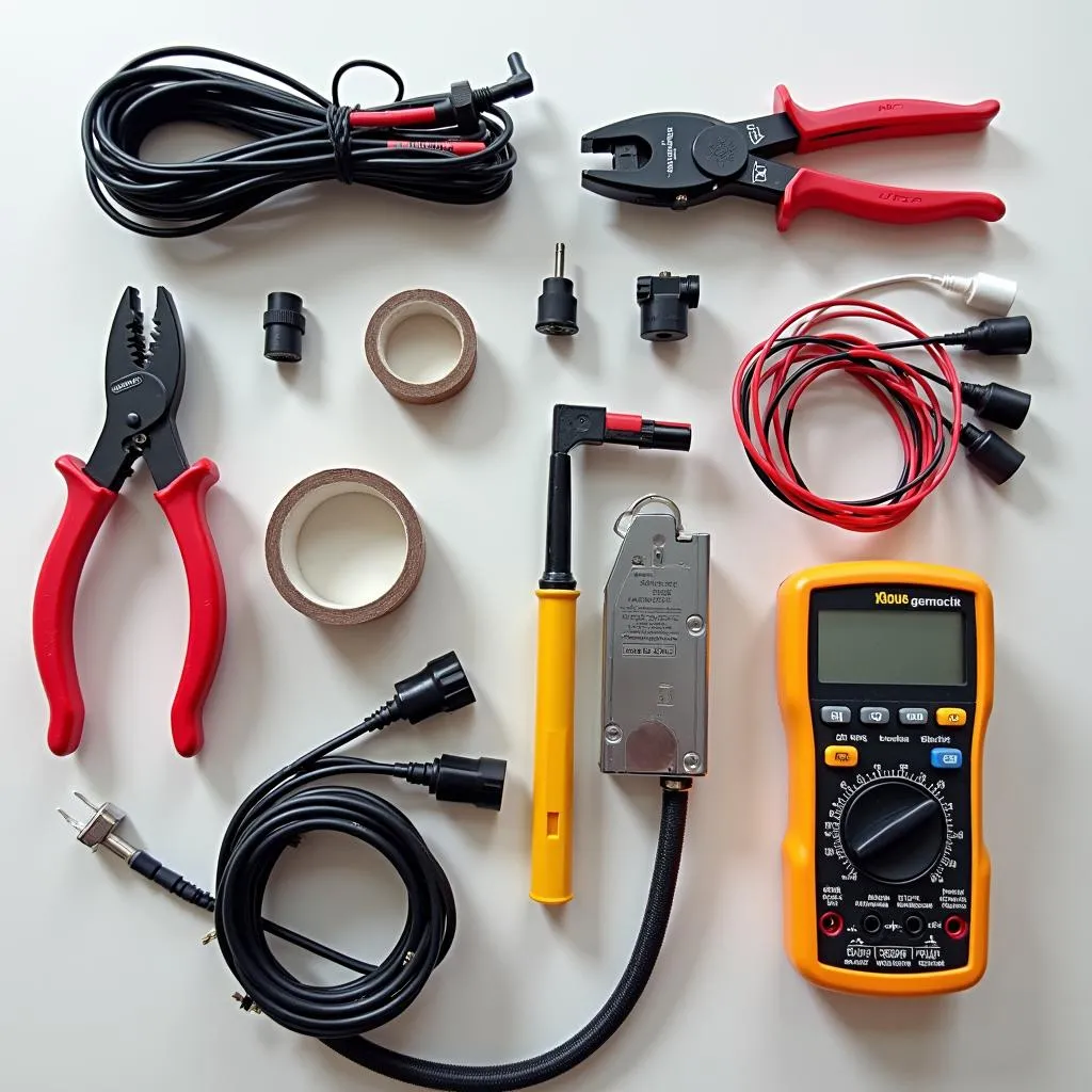 Tools and components for car audio installation