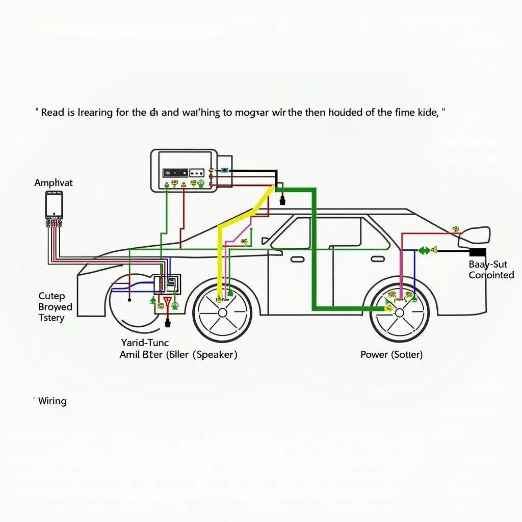 Checking car audio wiring for loose connections