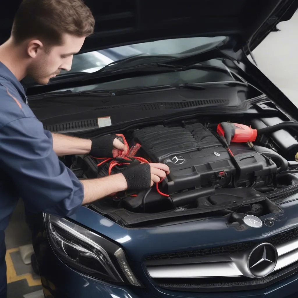 Car Battery Jumper Cables