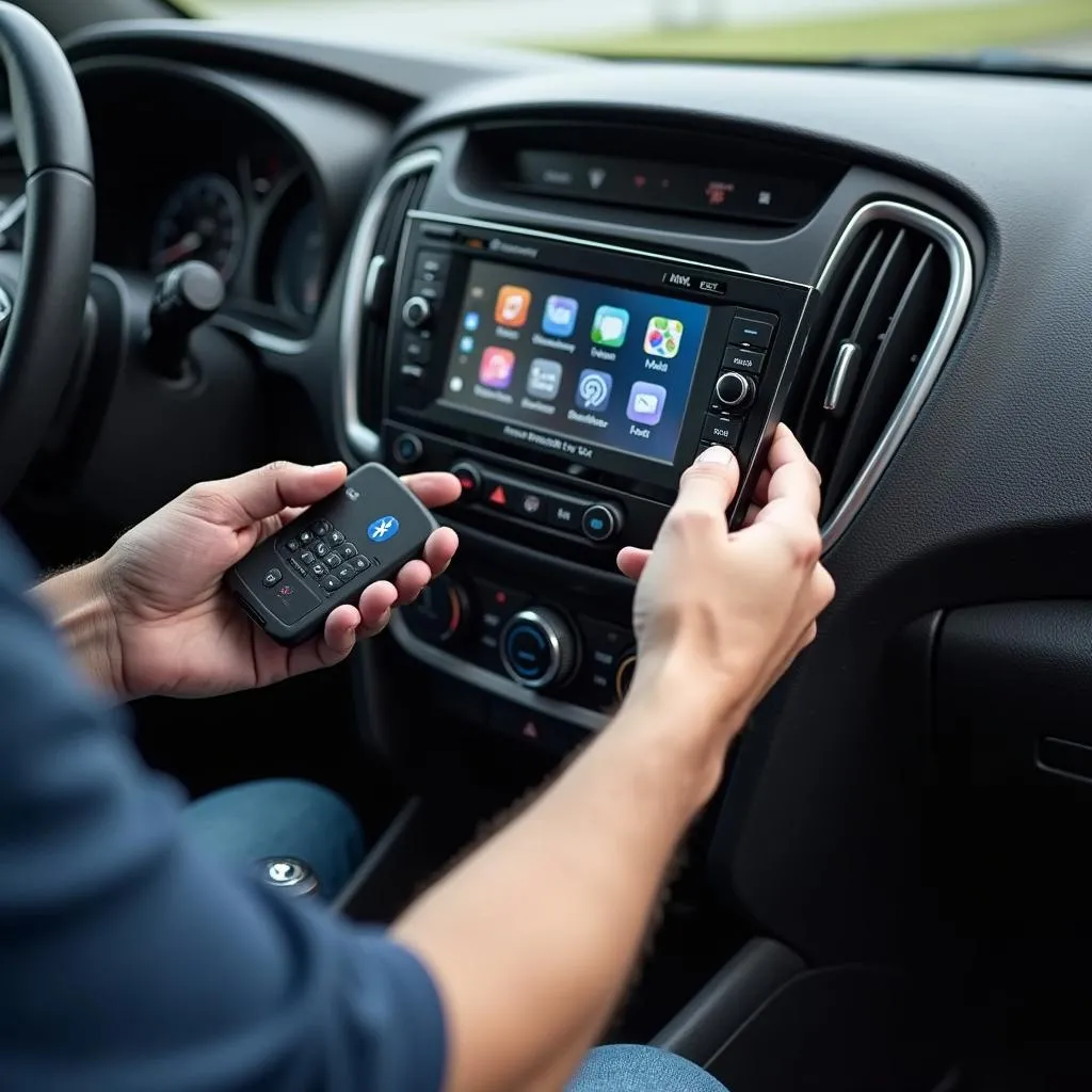 Car Bluetooth Kit Installation