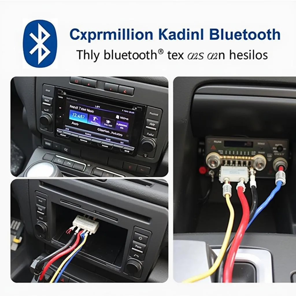 Car Bluetooth Radio Installation