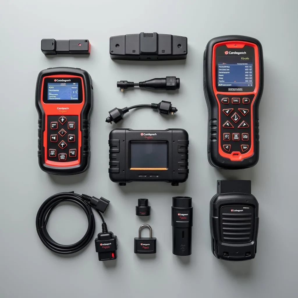 Assortment of Cardiagtech diagnostic tools