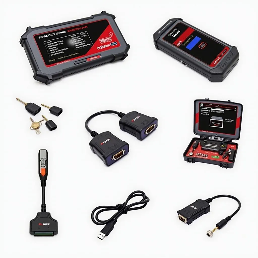 Various car diagnostic tools for anti-theft systems