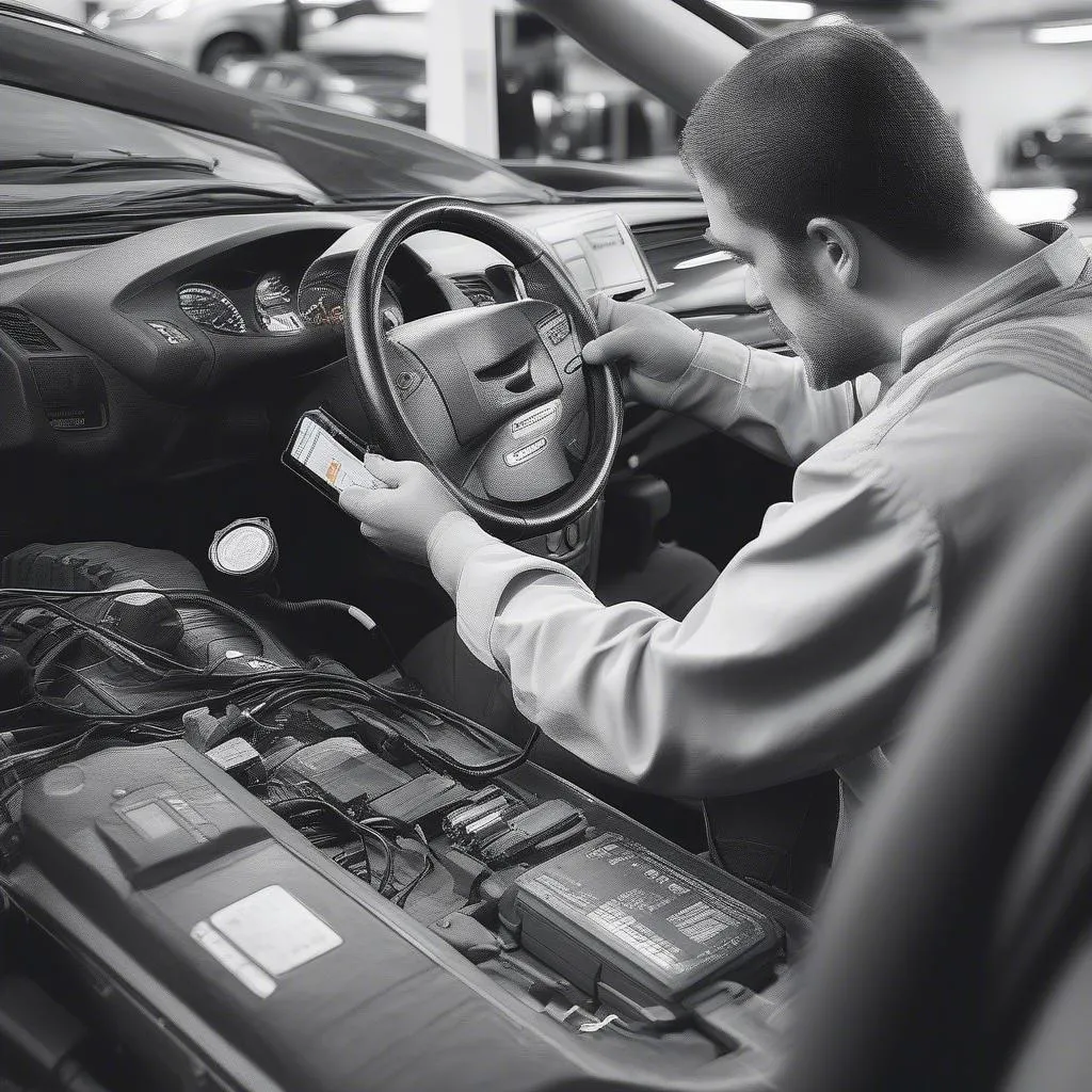 Performing Car Diagnostics Using OBD2 Scanner