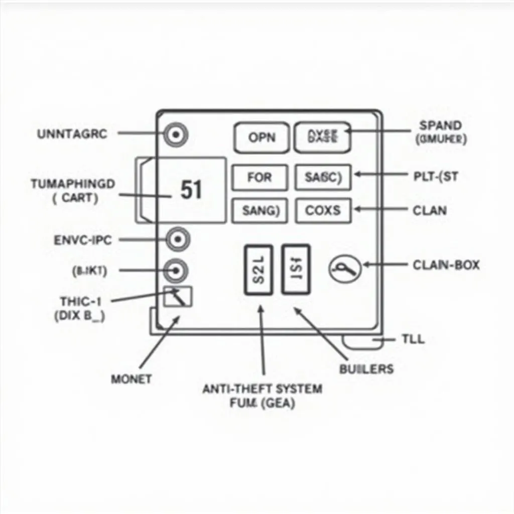 Car Fuse Box Diagram