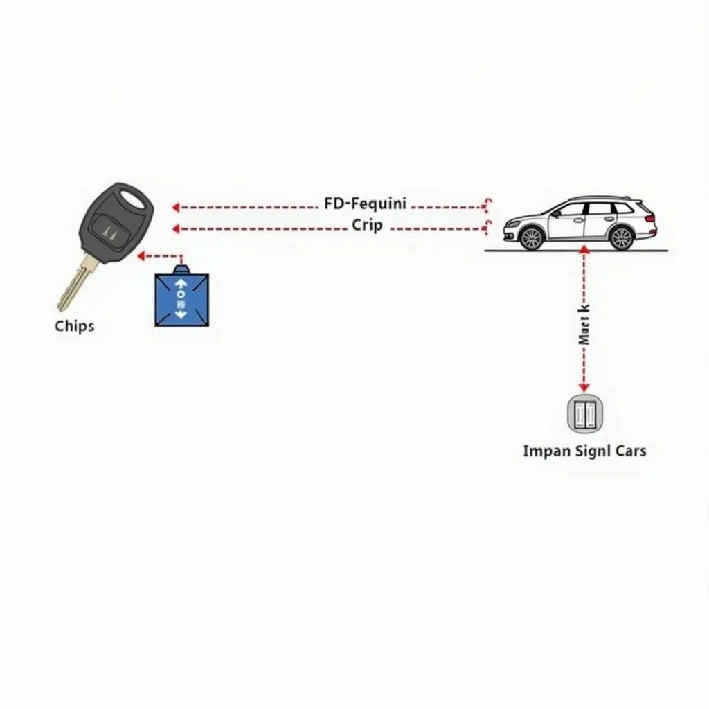 Car Immobilizer System Diagram