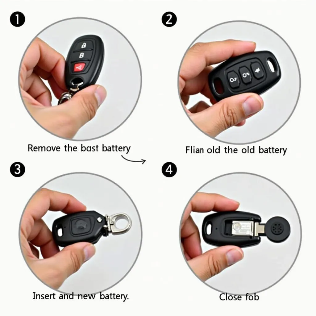 Replacing Car Key Fob Battery