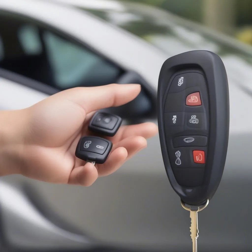 Car Key with Remote Control