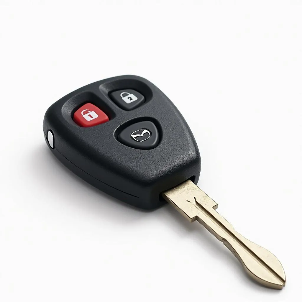 Car Key with Transponder Chip