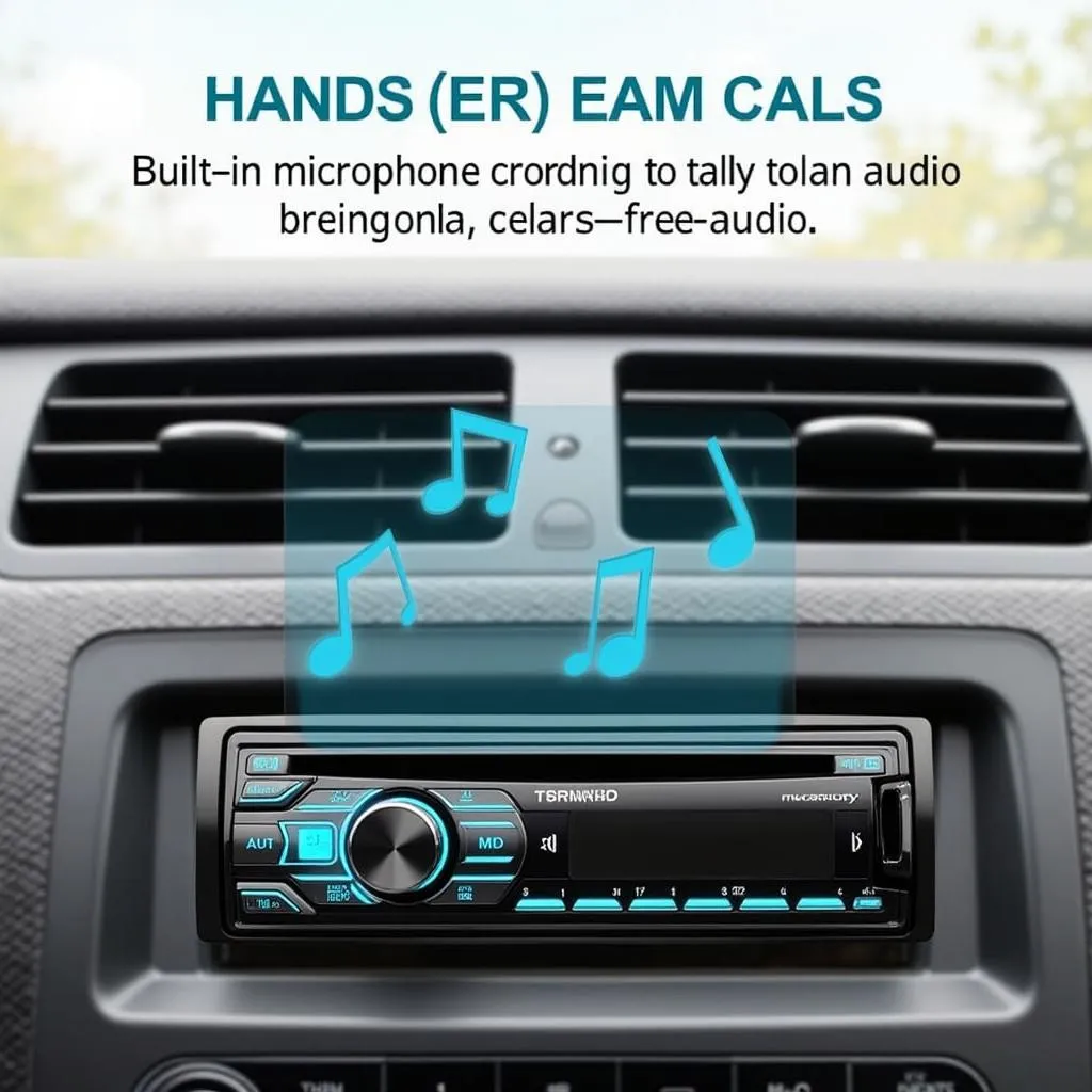 Bluetooth Microphone for Car Radio