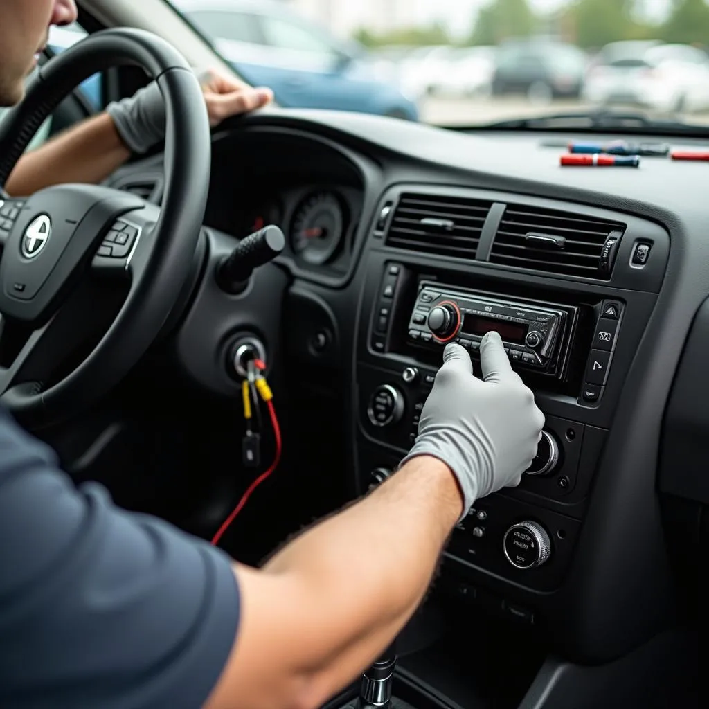 Car Radio Installation