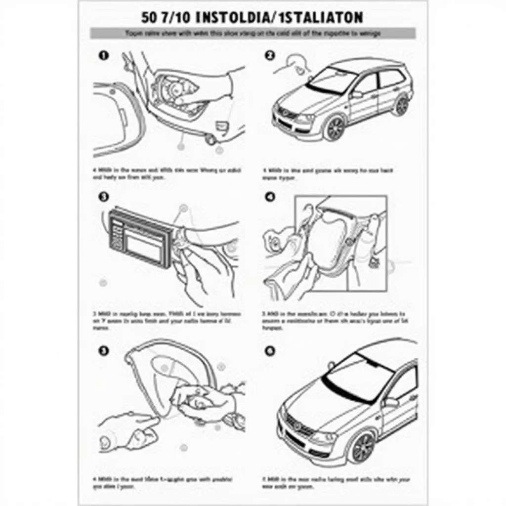 Step-by-step car radio installation guide