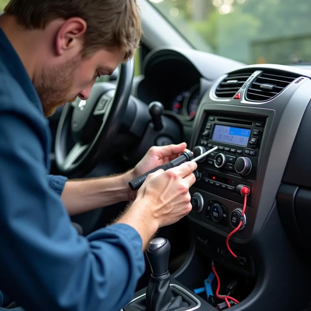 Car Radio Repair Technician