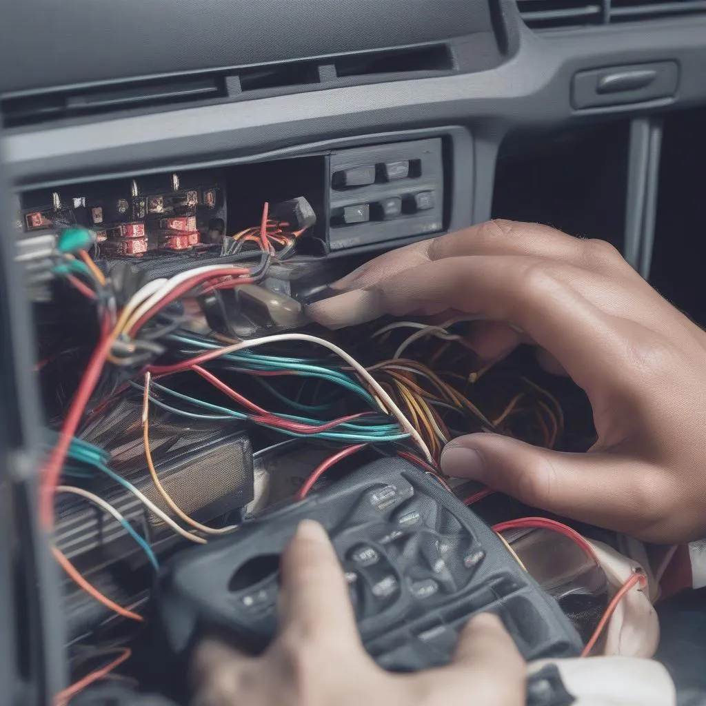 inspecting radio connections