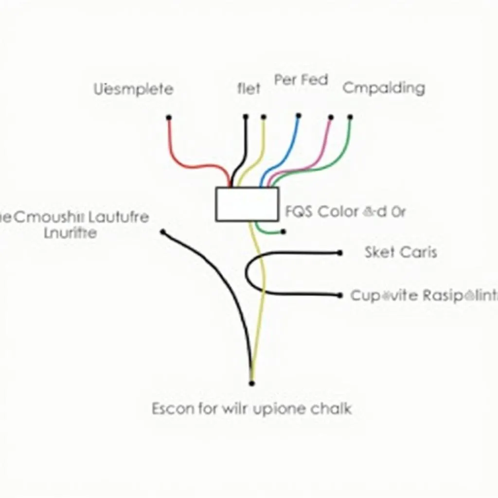 Car radio wiring harness color codes diagram