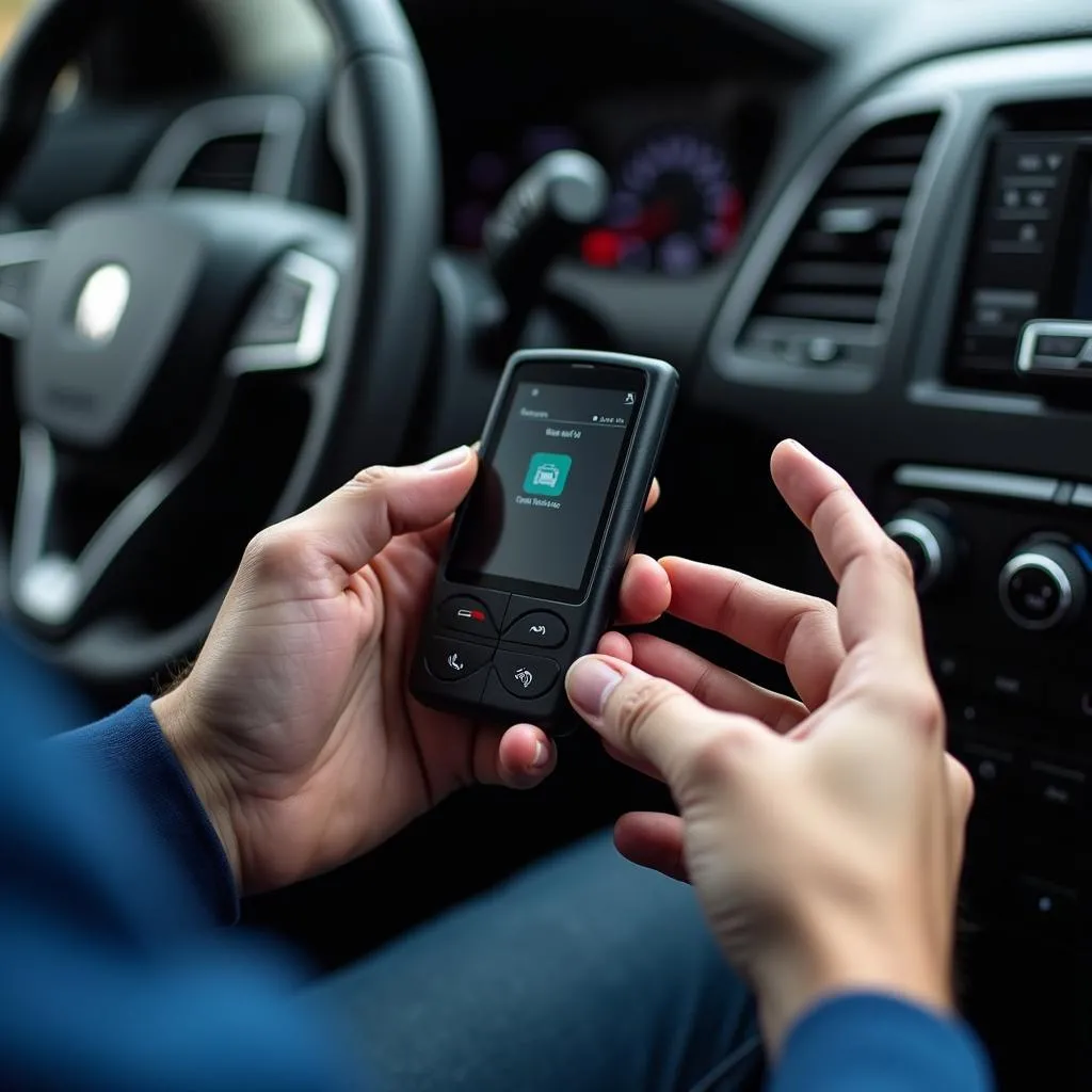 Remote Start Installation in a Car