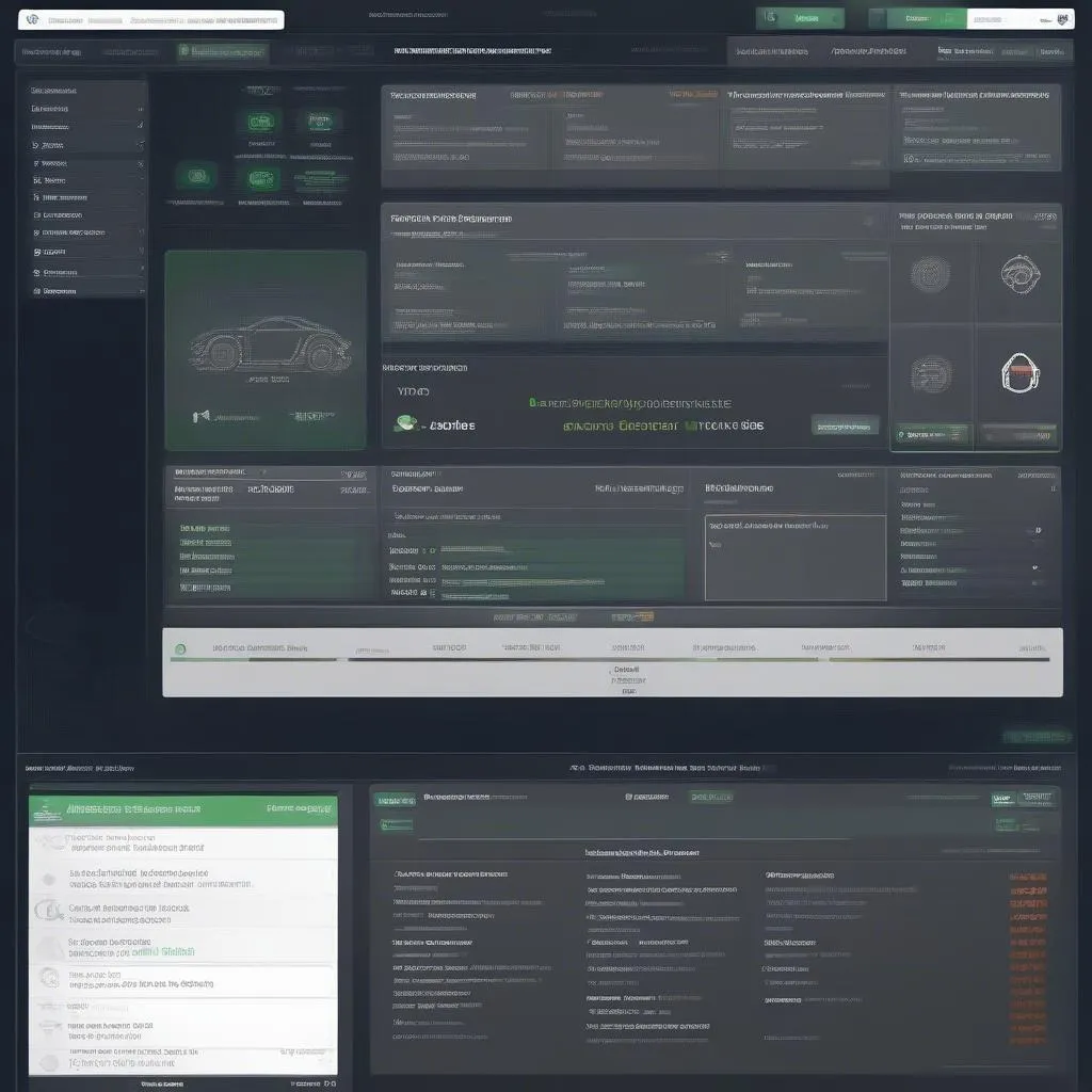 Cardiagtech Automotive Diagnostic Software Interface